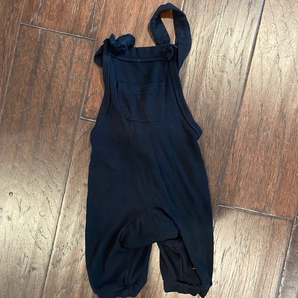 Kyte Baby black overalls - EUC - 3-6 months
